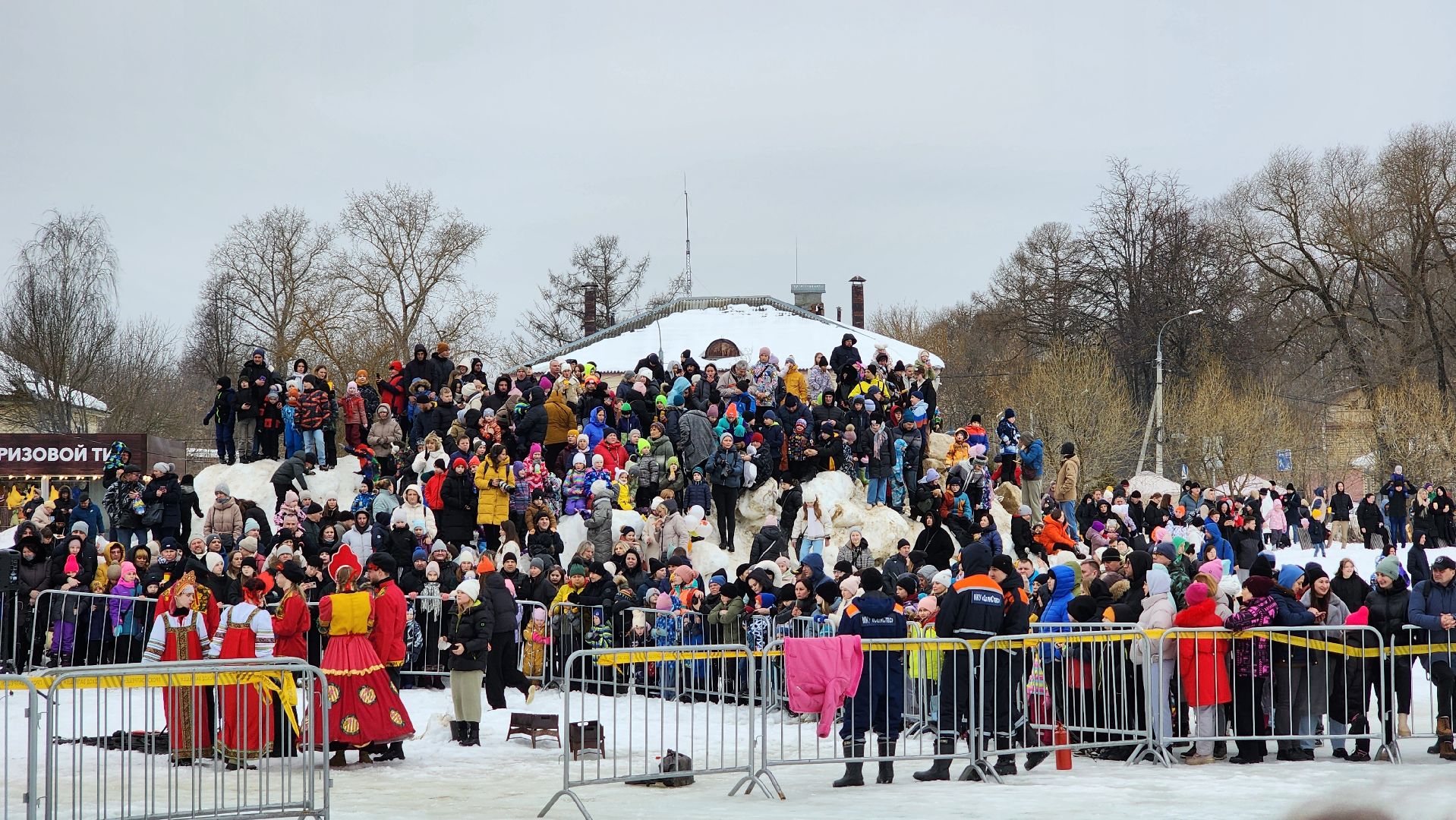 Солнечногорск, озеро Сенеж, Масленица,