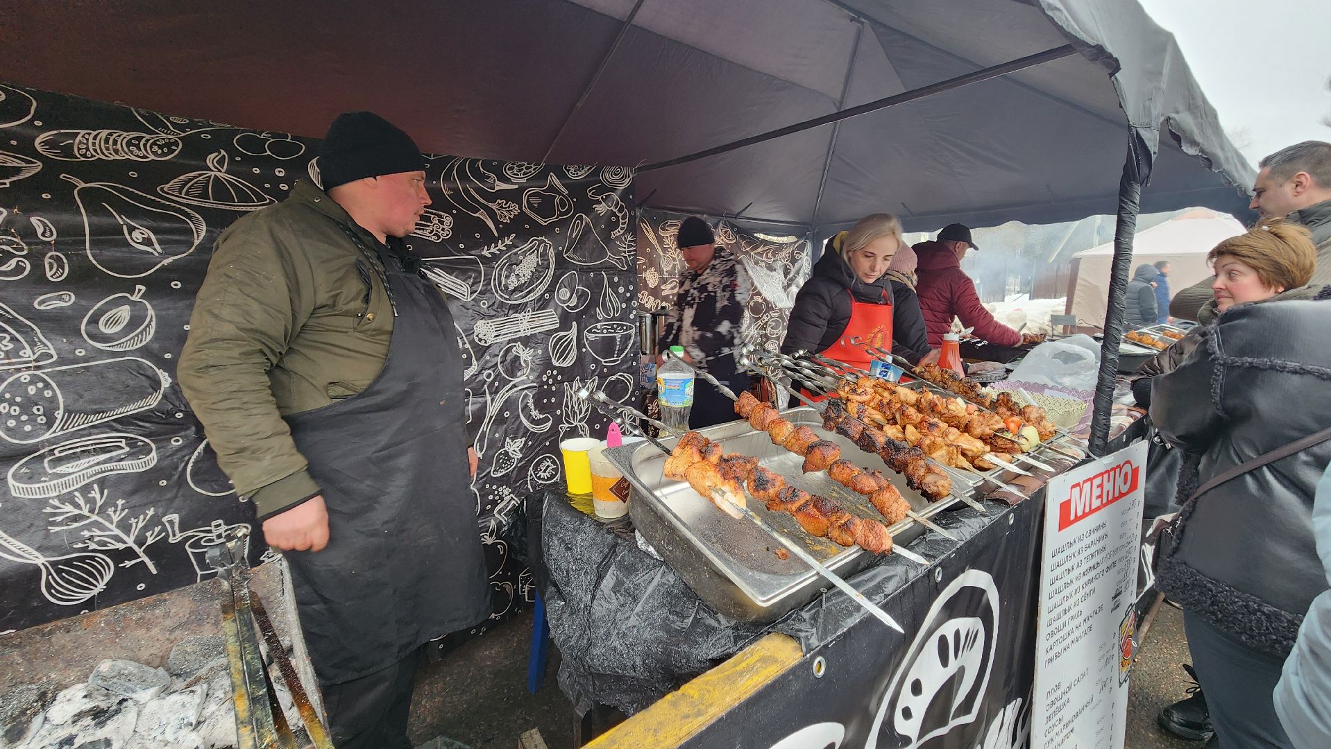 Солнечногорск, озеро Сенеж, Масленица,