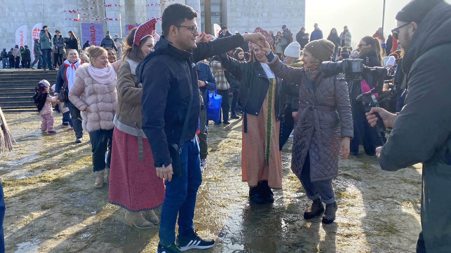 масленица, горки ленинские, самое высокое чучело, ленинский городской округ, блины,