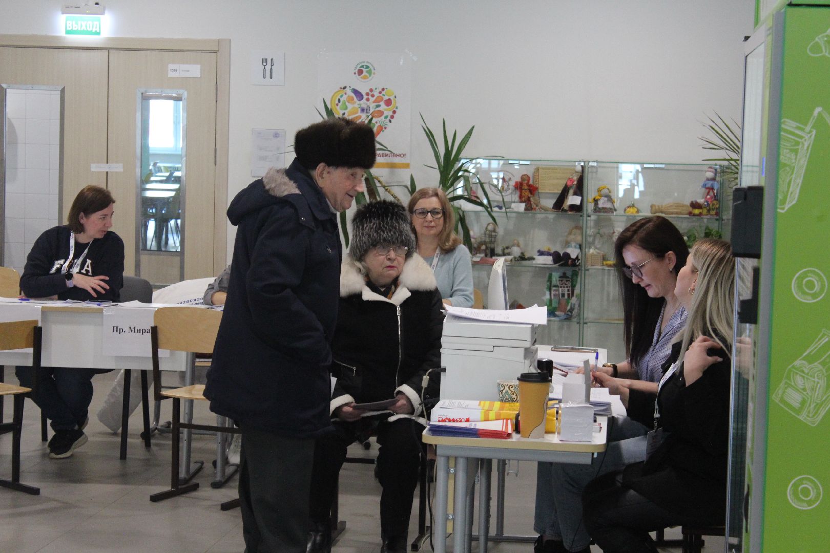 голосование, фрязино, ветеран вов, выборы президента,