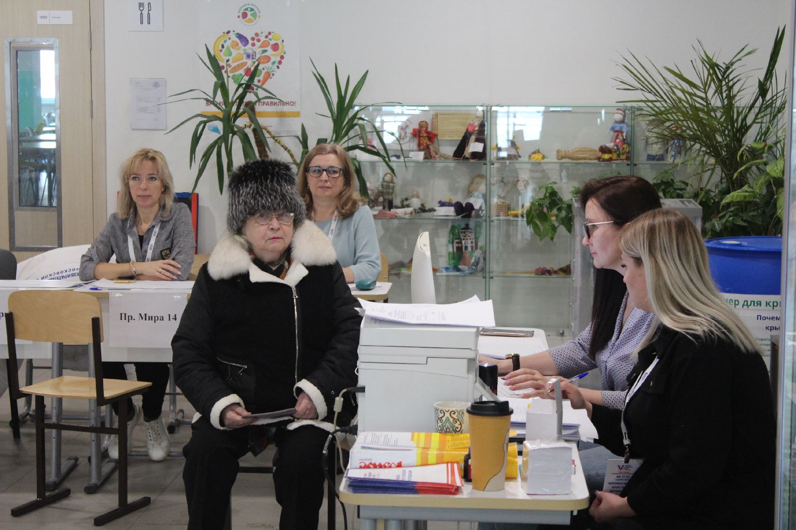 голосование, фрязино, ветеран вов, выборы президента,