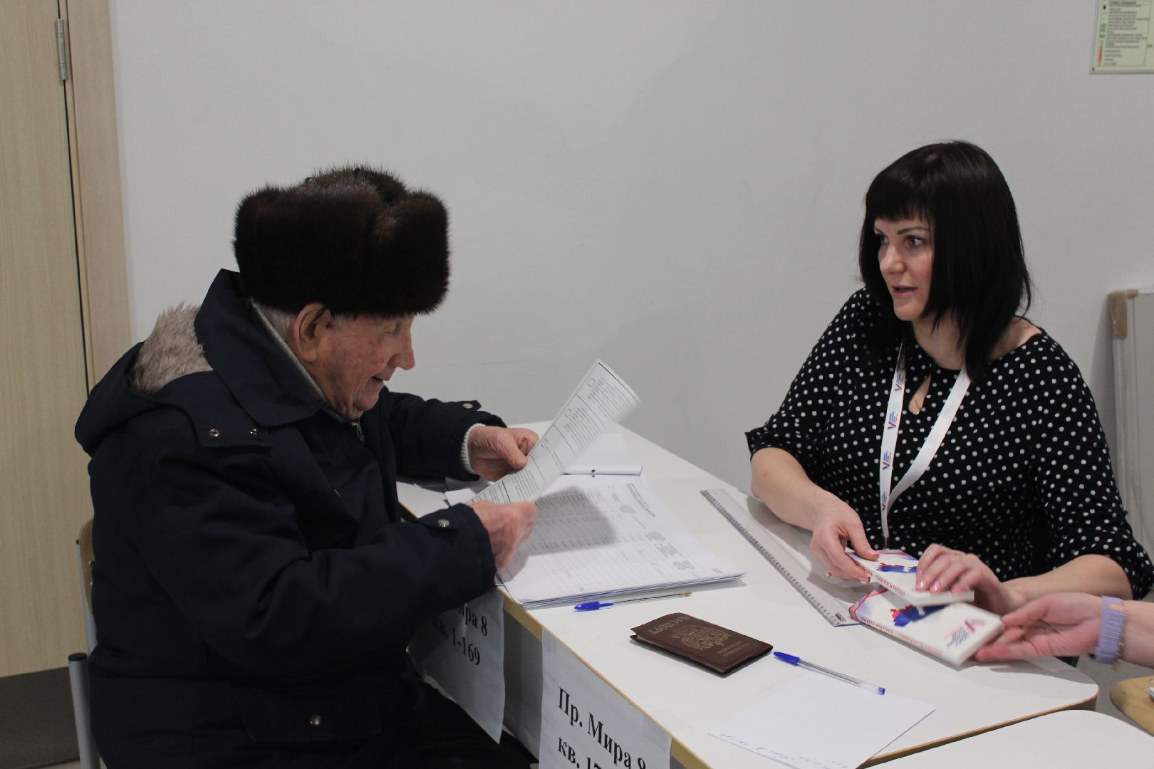 голосование, фрязино, ветеран вов, выборы президента,