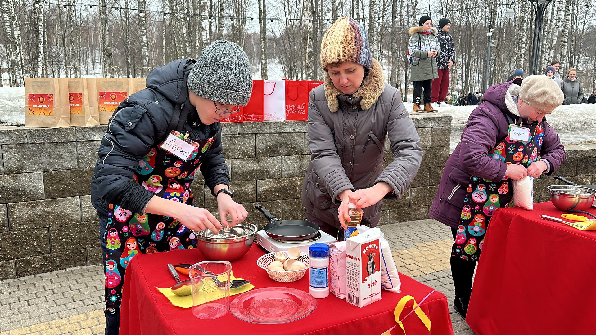 Клин, общество, конкурс блинов, блины, Масленица, культура, фестивали,