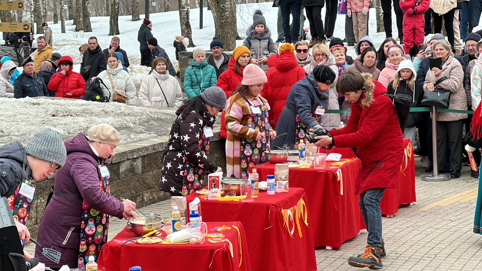 Клин, общество, конкурс блинов, блины, Масленица, культура, фестивали,