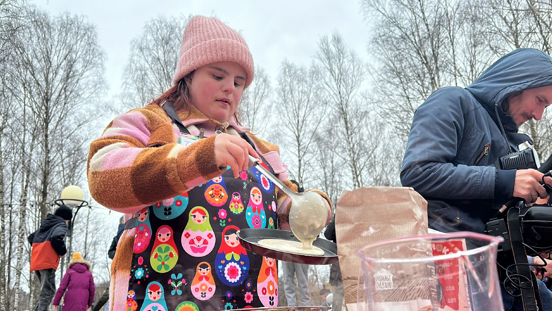 Клин, общество, конкурс блинов, блины, Масленица, культура, фестивали,