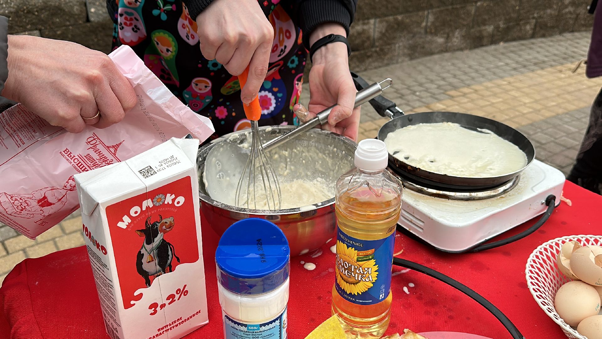 Клин, общество, конкурс блинов, блины, Масленица, культура, фестивали,