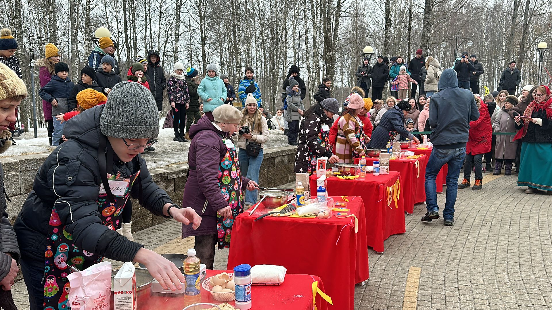 Клин, общество, конкурс блинов, блины, Масленица, культура, фестивали,