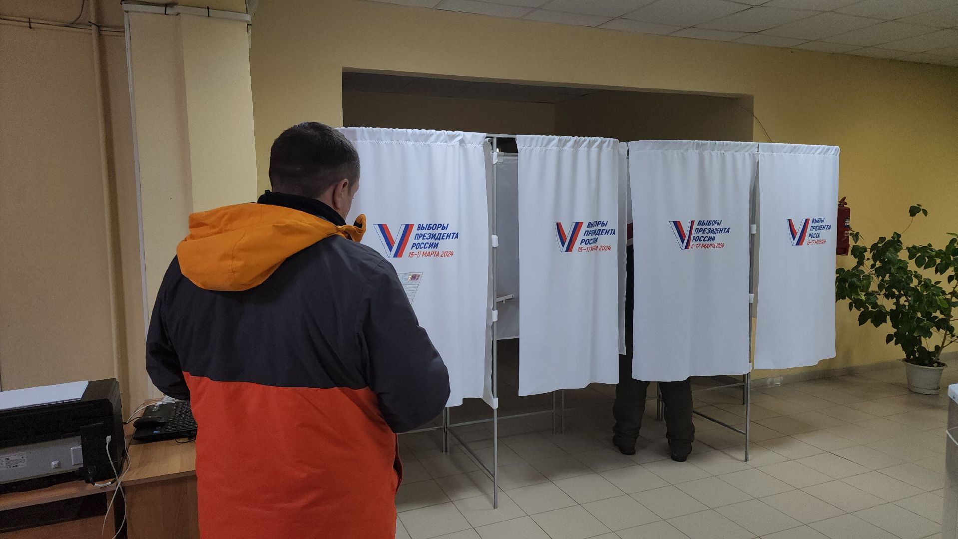 кашира, выборы президента, выборы 2024, голосование, школа 4, уик 808, последний проголосовавший,