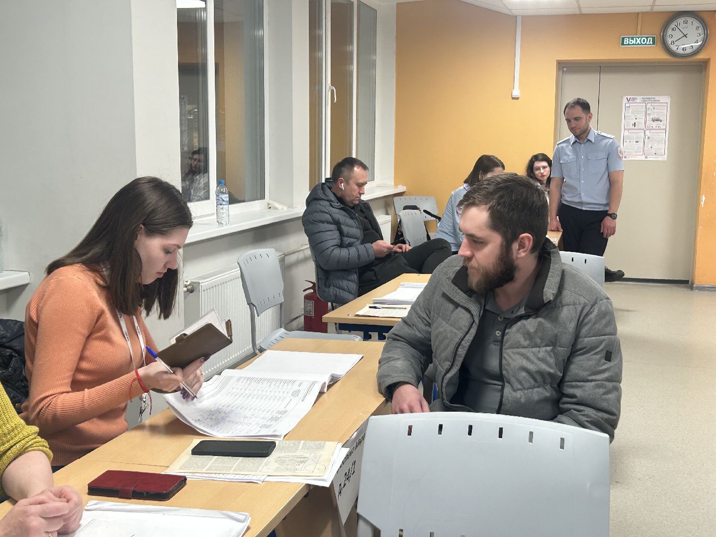 голосование, выборы президента, фрязино,