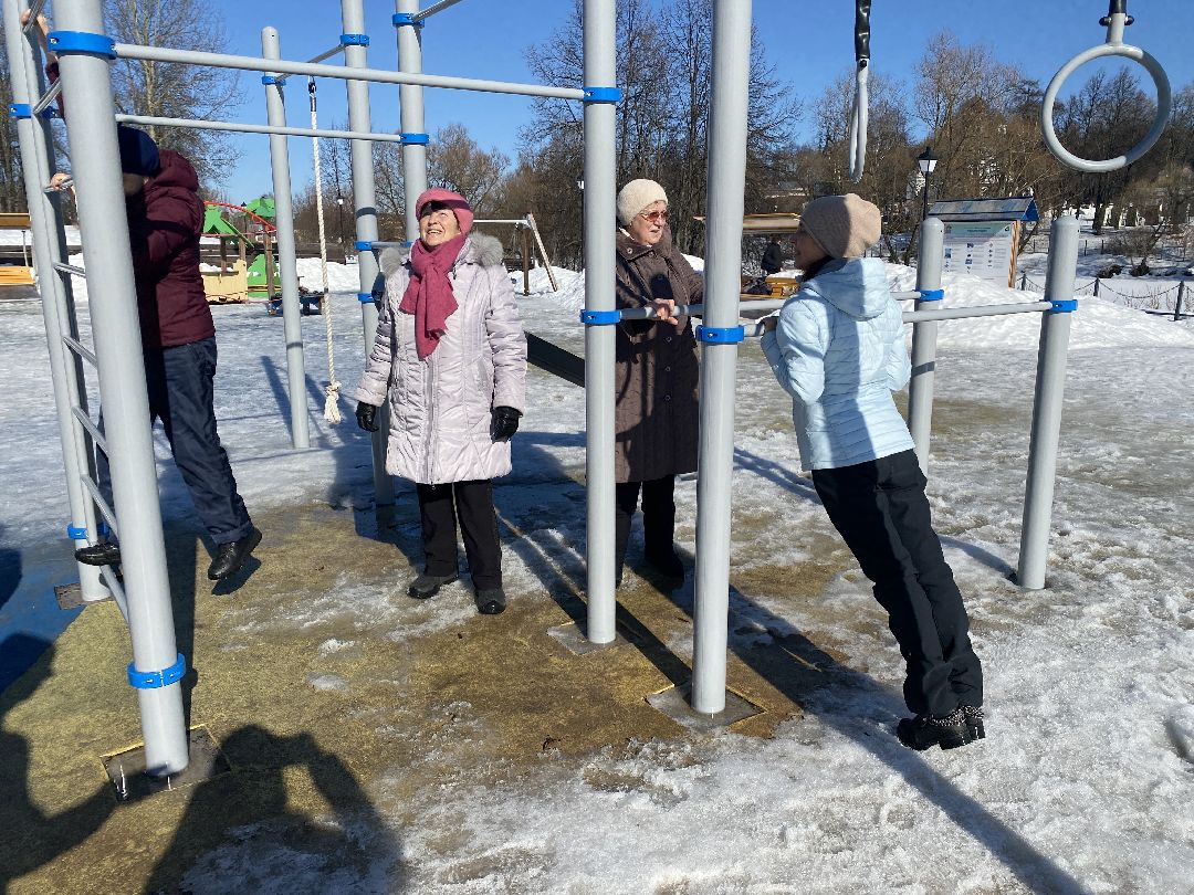 Голицыно, тренажеры, парк Героев 1812г, Александр Чугин, спорт, здоровье