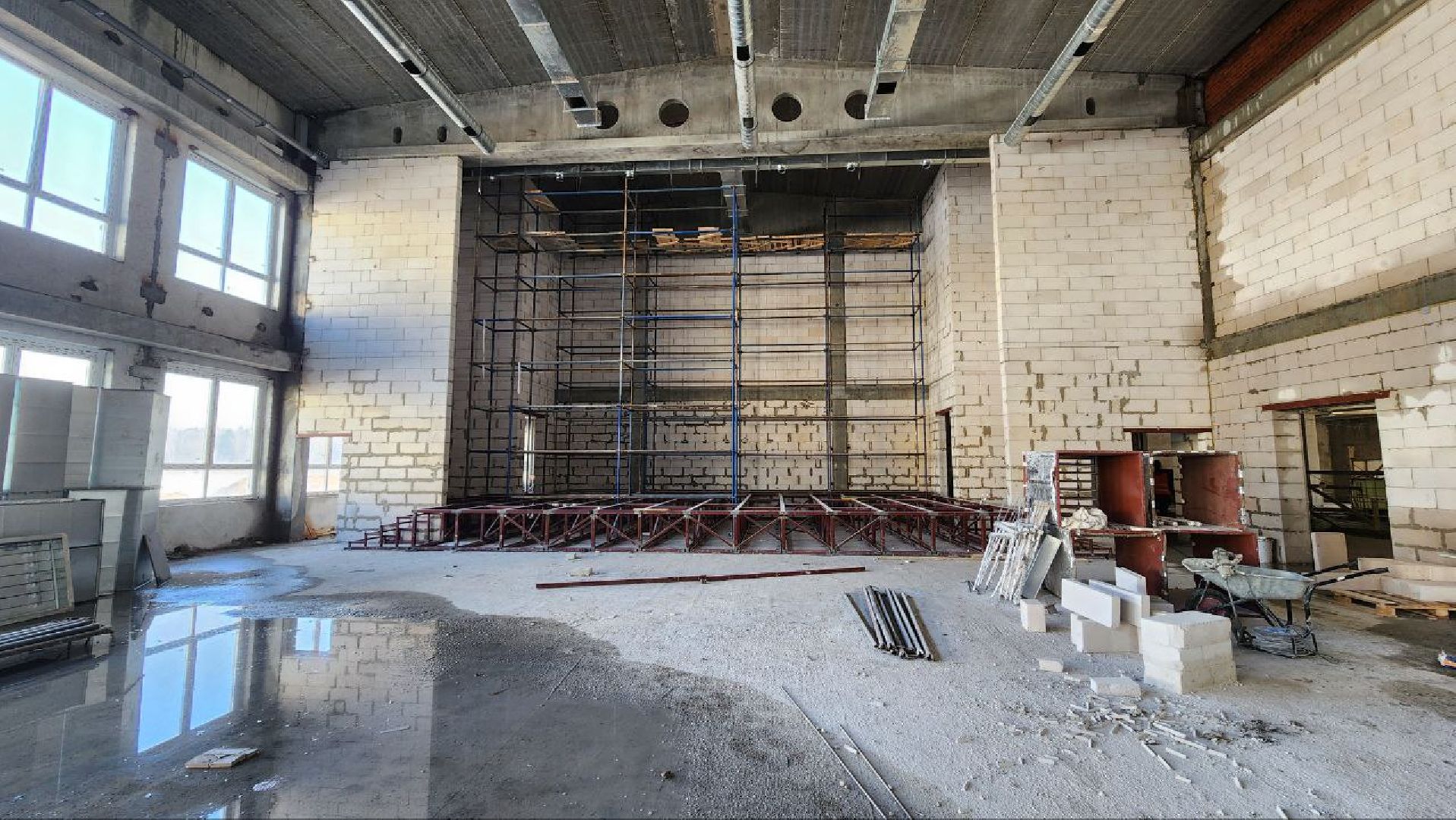 Солнечногорск, Деревня Голубое, Строительство, Школа,