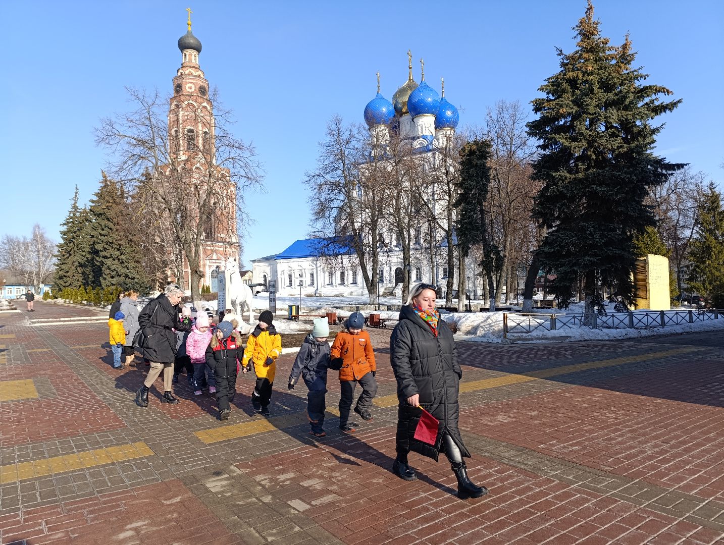 Бронницы, Орлята-дошколята, Музей истории города Бронницы, Площадь имени Тимофеева, Храмовый комплекс Бронницы, Детский сад,