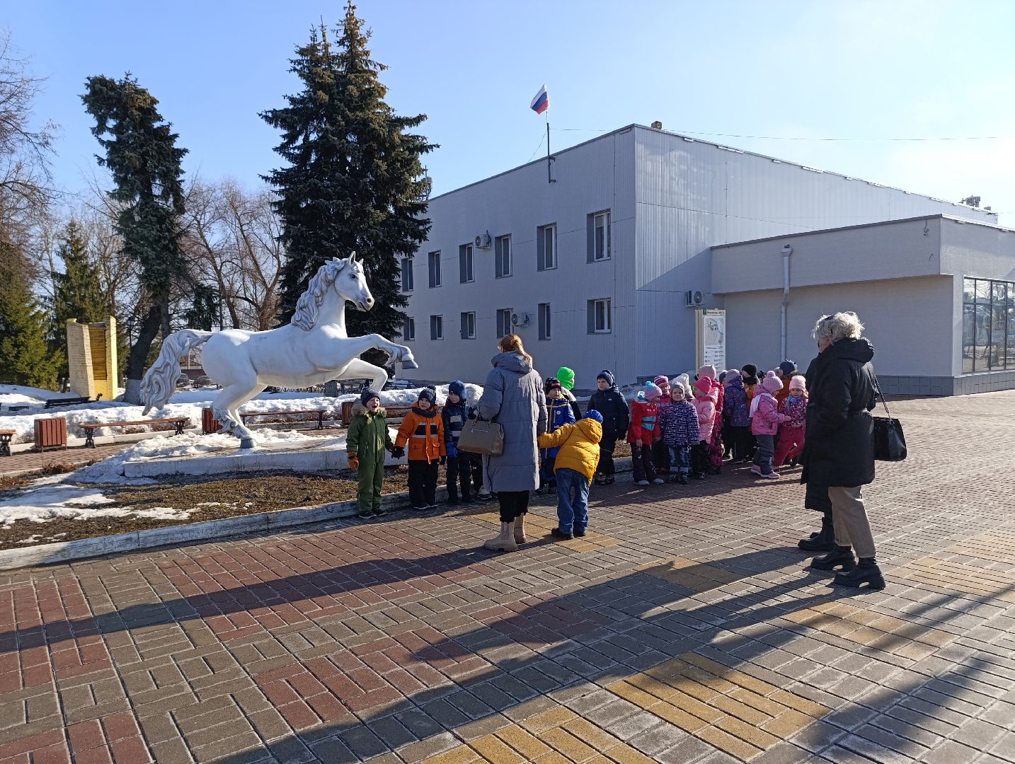 Бронницы, Орлята-дошколята, Музей истории города Бронницы, Площадь имени Тимофеева, Храмовый комплекс Бронницы, Детский сад,