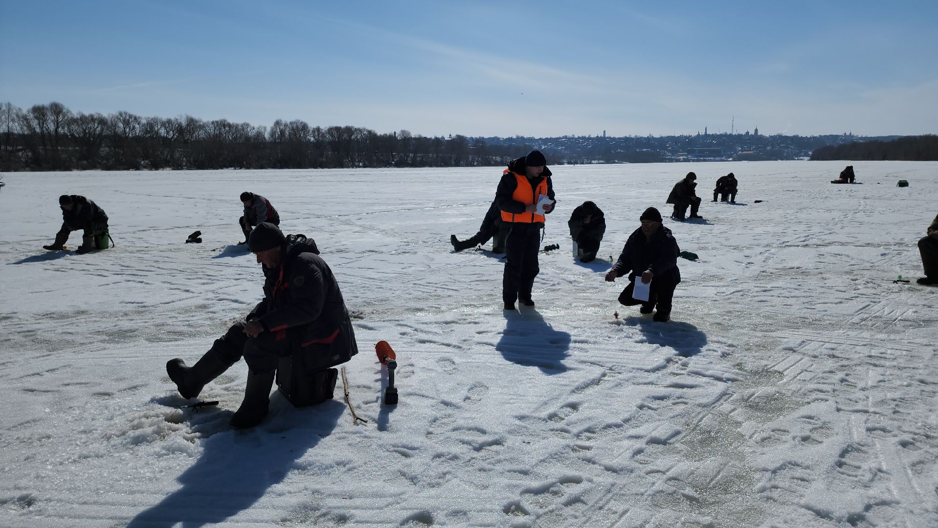 кашира, спасатели, водно-спасательная станция, паводок, река ока, ледоход,