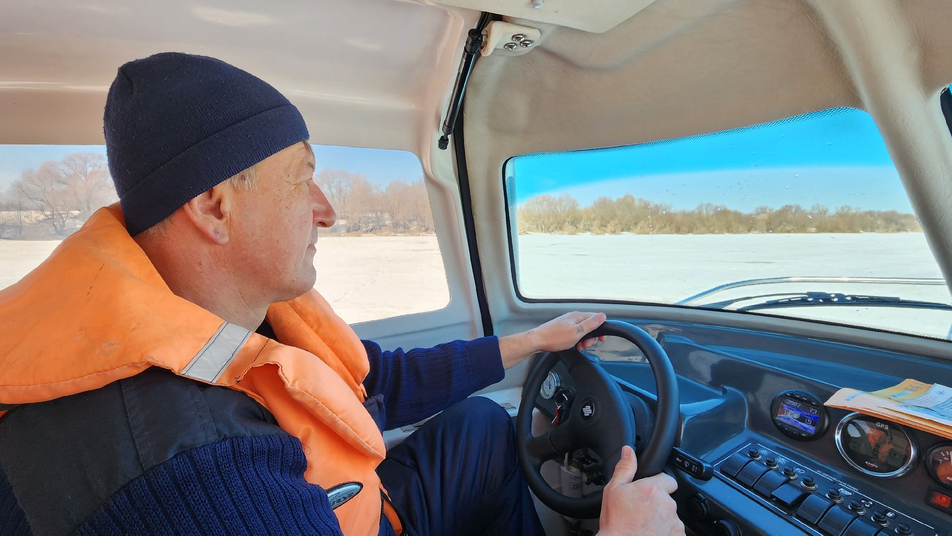 кашира, спасатели, водно-спасательная станция, паводок, река ока, ледоход,