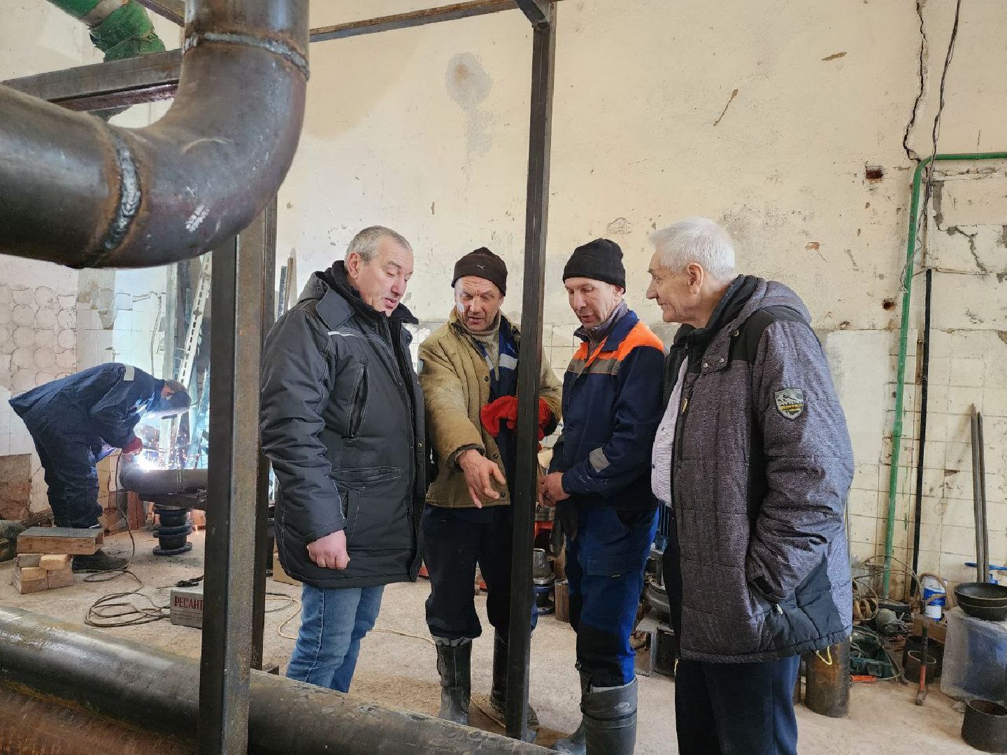 можайский городской округ, подмосковье, котельная, капитальный ремонт котельной, фплк, работы, жители, отопление, горячая вода, жкх,