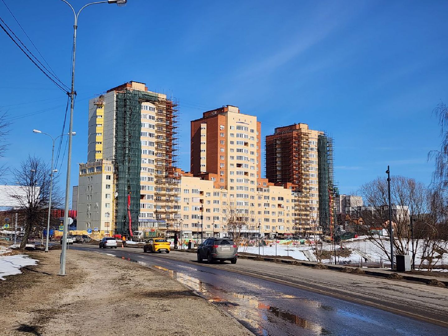 чехов, капитальный ремонт, мкд, обрушение стены, фасад,