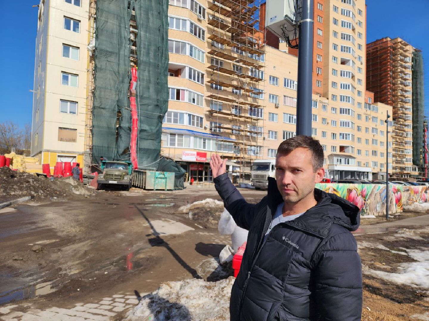 чехов, капитальный ремонт, мкд, обрушение стены, фасад,