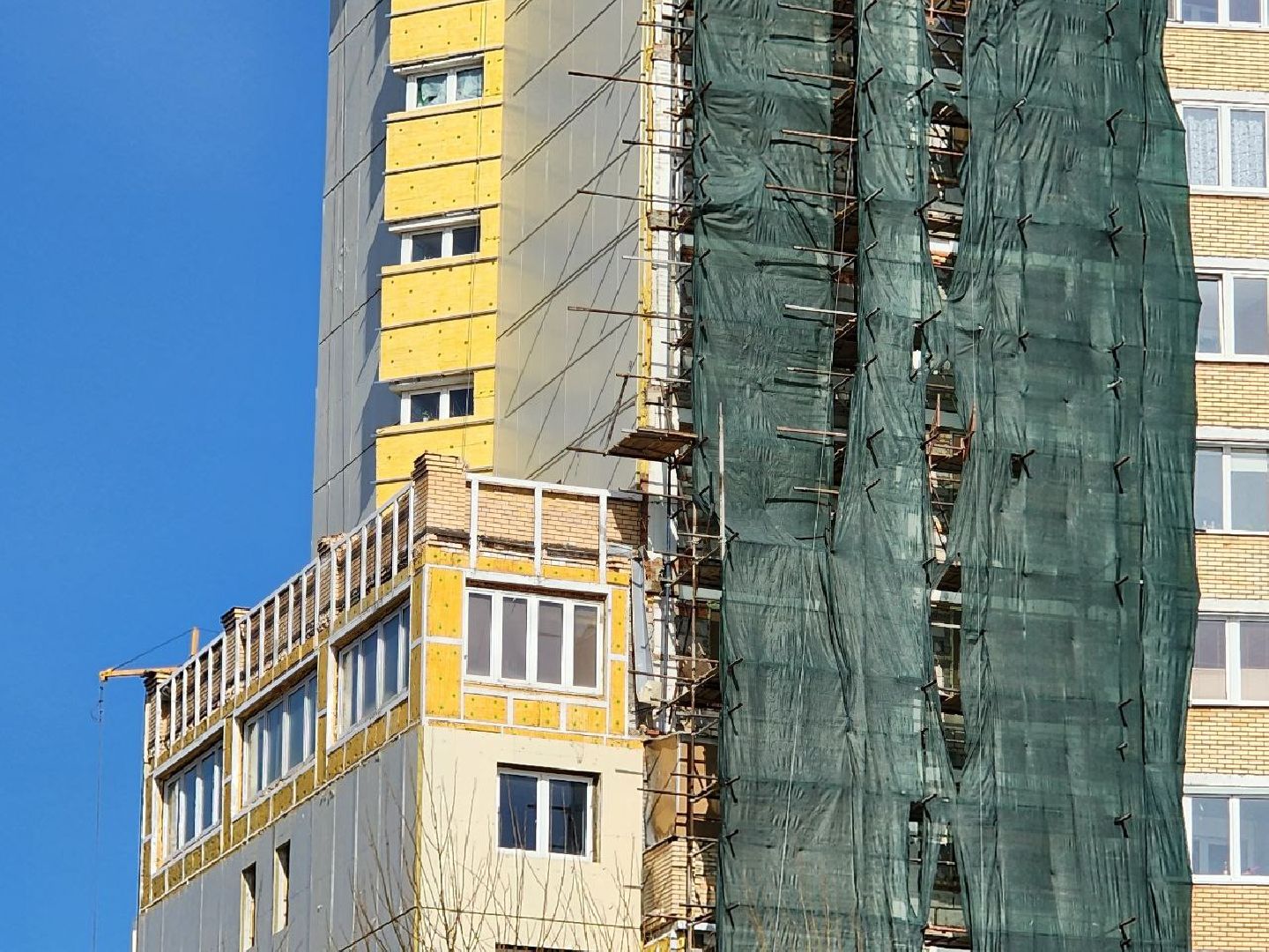 чехов, капитальный ремонт, мкд, обрушение стены, фасад,