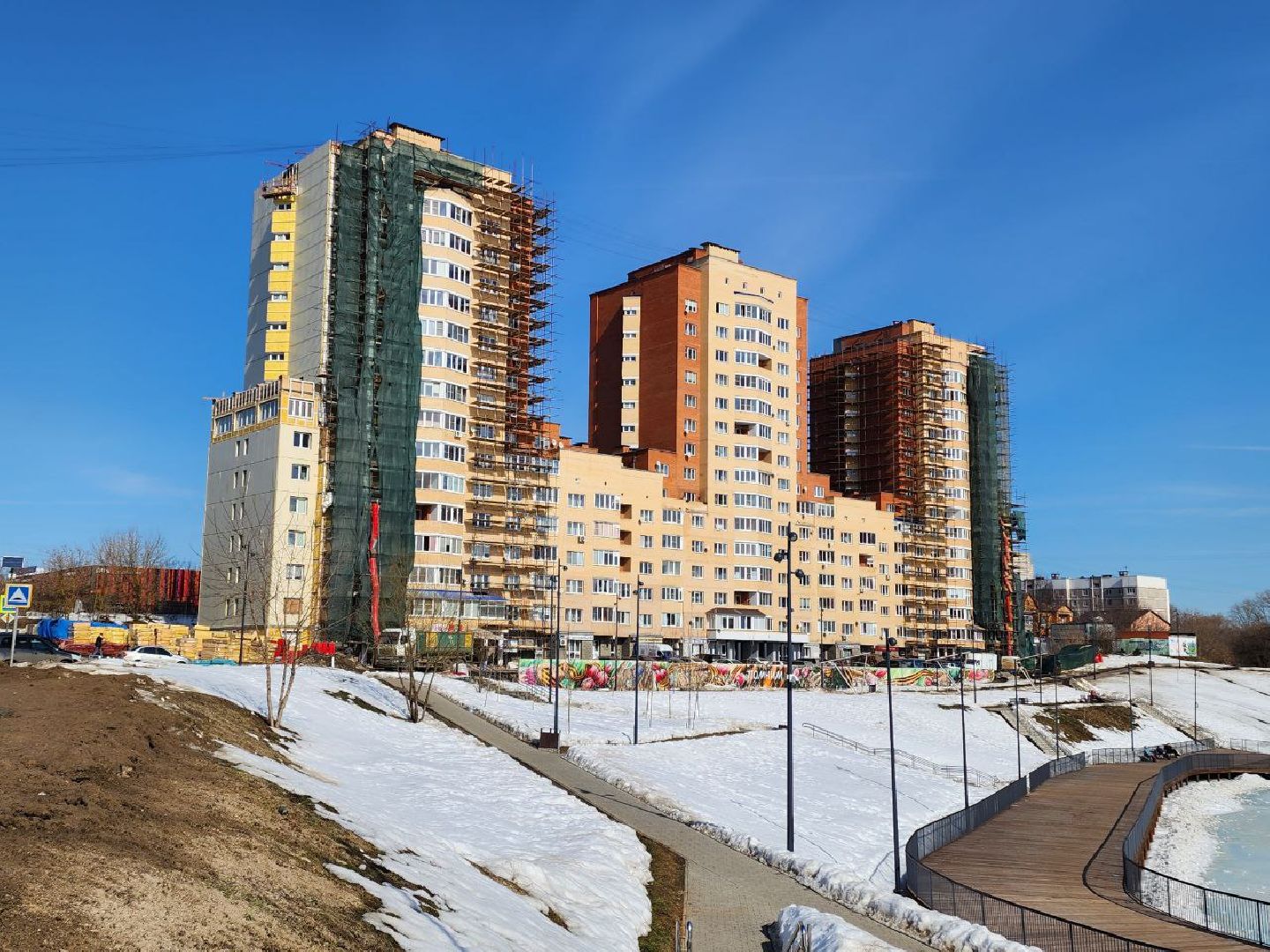 чехов, капитальный ремонт, мкд, обрушение стены, фасад,