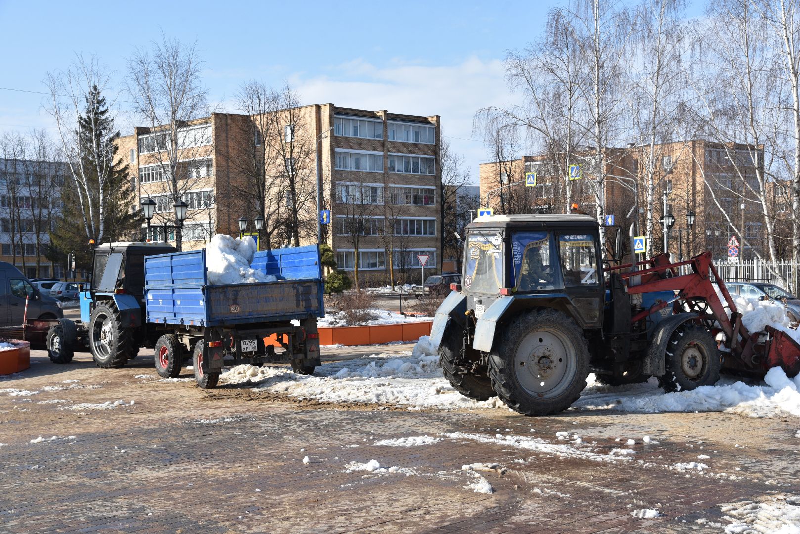 лотошино, вывоз снега, благоустройство,