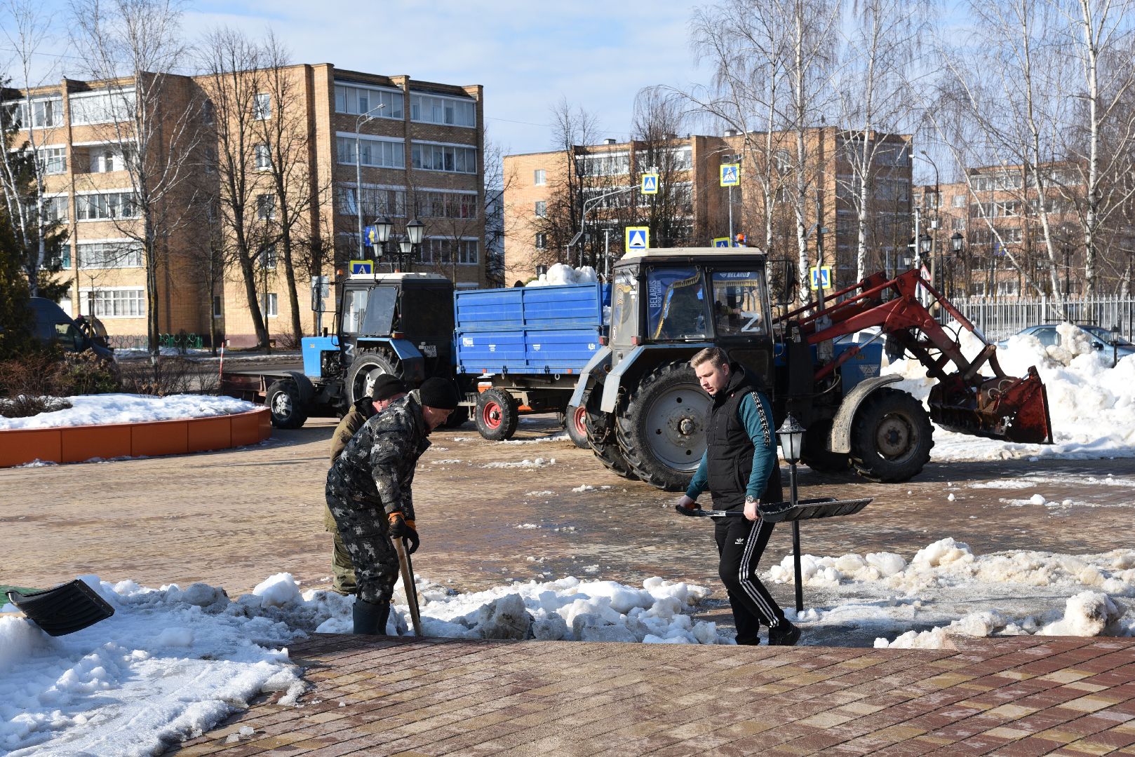 лотошино, вывоз снега, благоустройство,