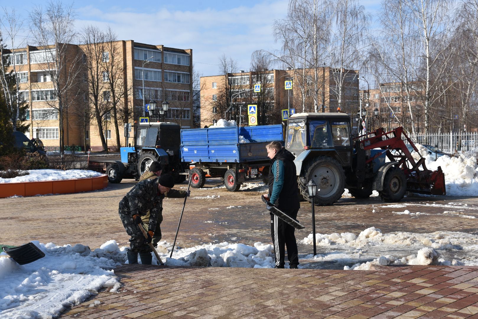 лотошино, вывоз снега, благоустройство,