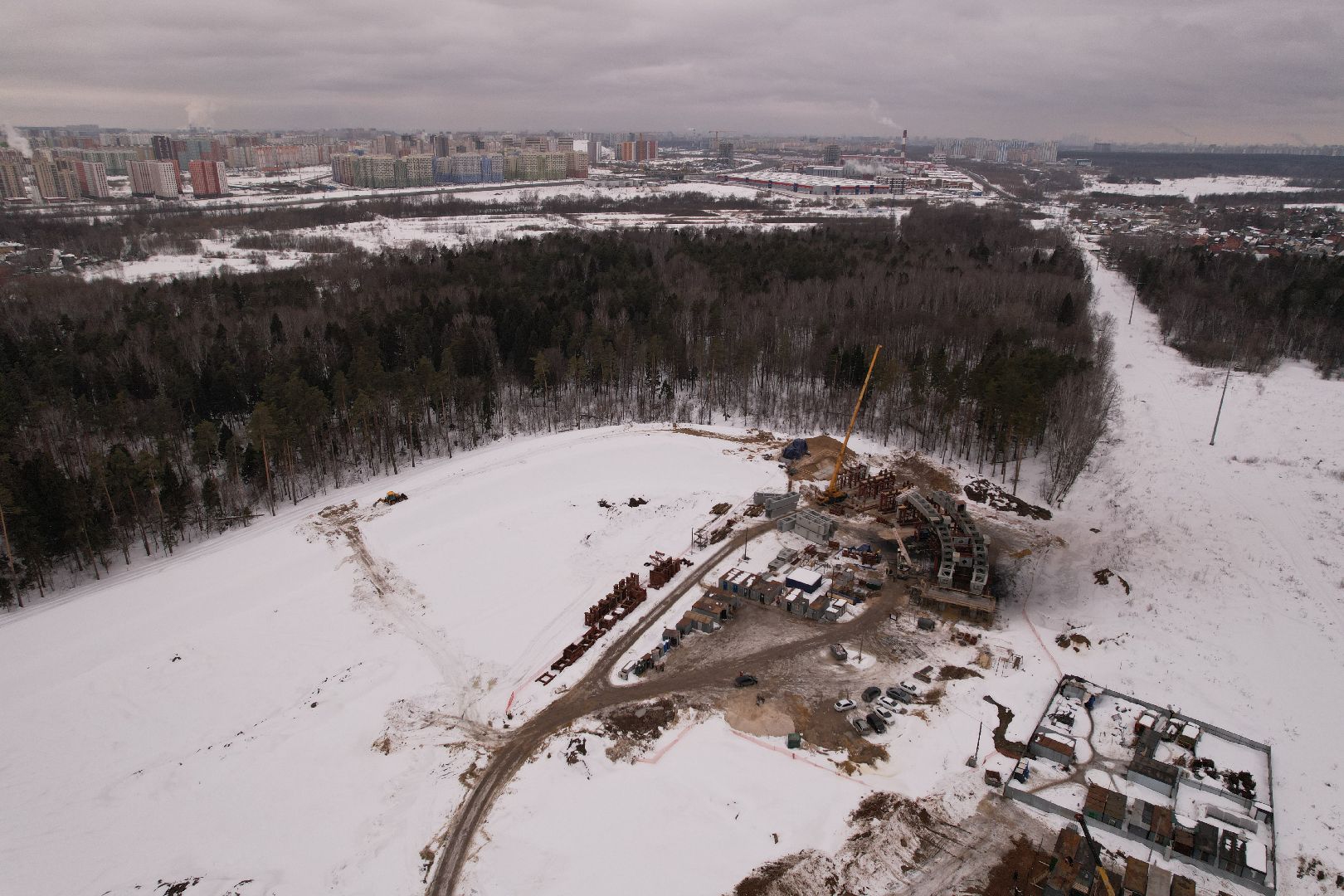 видео с коптера, ЮЛА, балашиха,