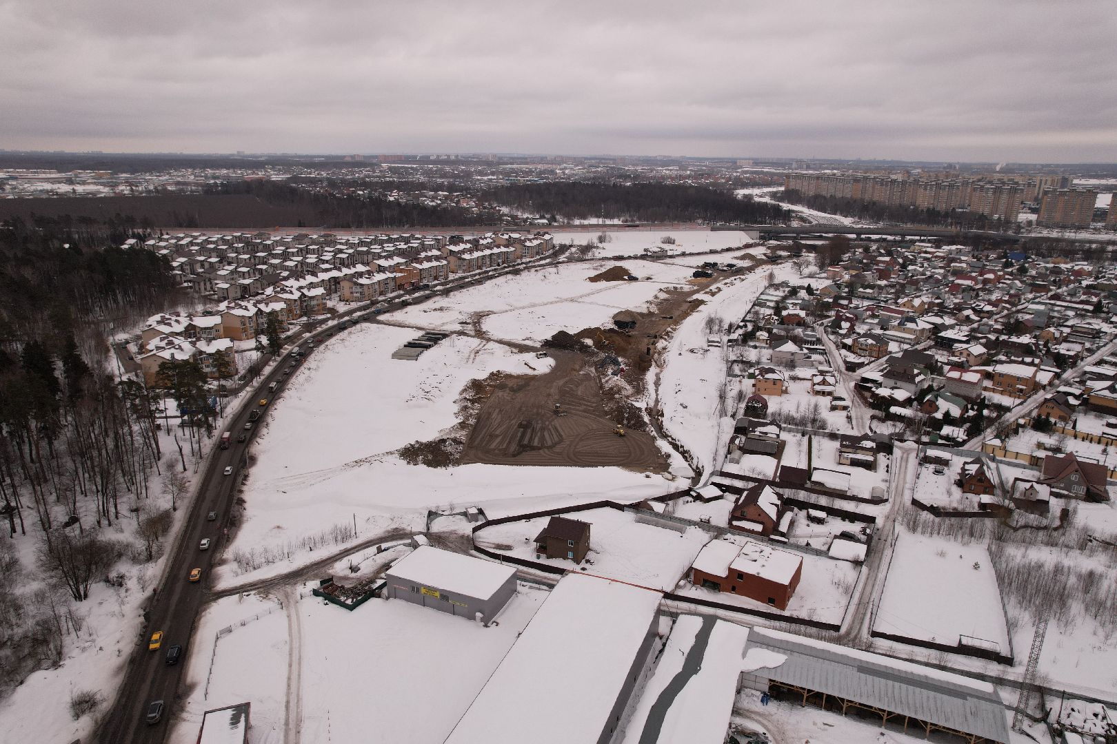 видео с коптера, ЮЛА, балашиха,