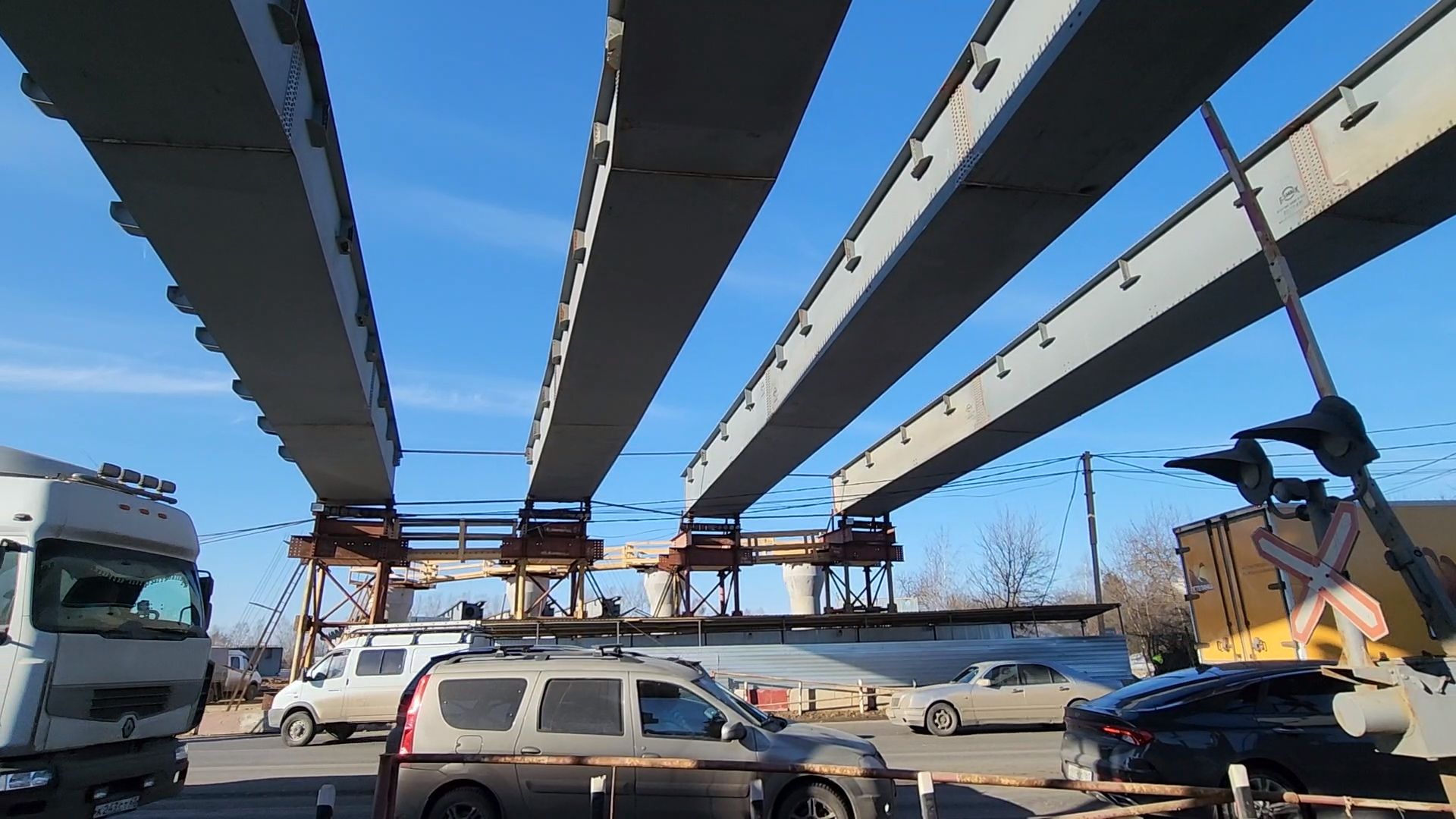 Одинцово, ЦКАД, Дороги, Путепровод, Смоленская железная дорога, Малые вяземы, Можайское шоссе, река вяземка,