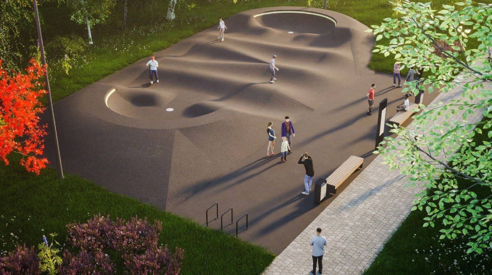 серпухов, подмосковье, комсомольский парк, скейт-парк,