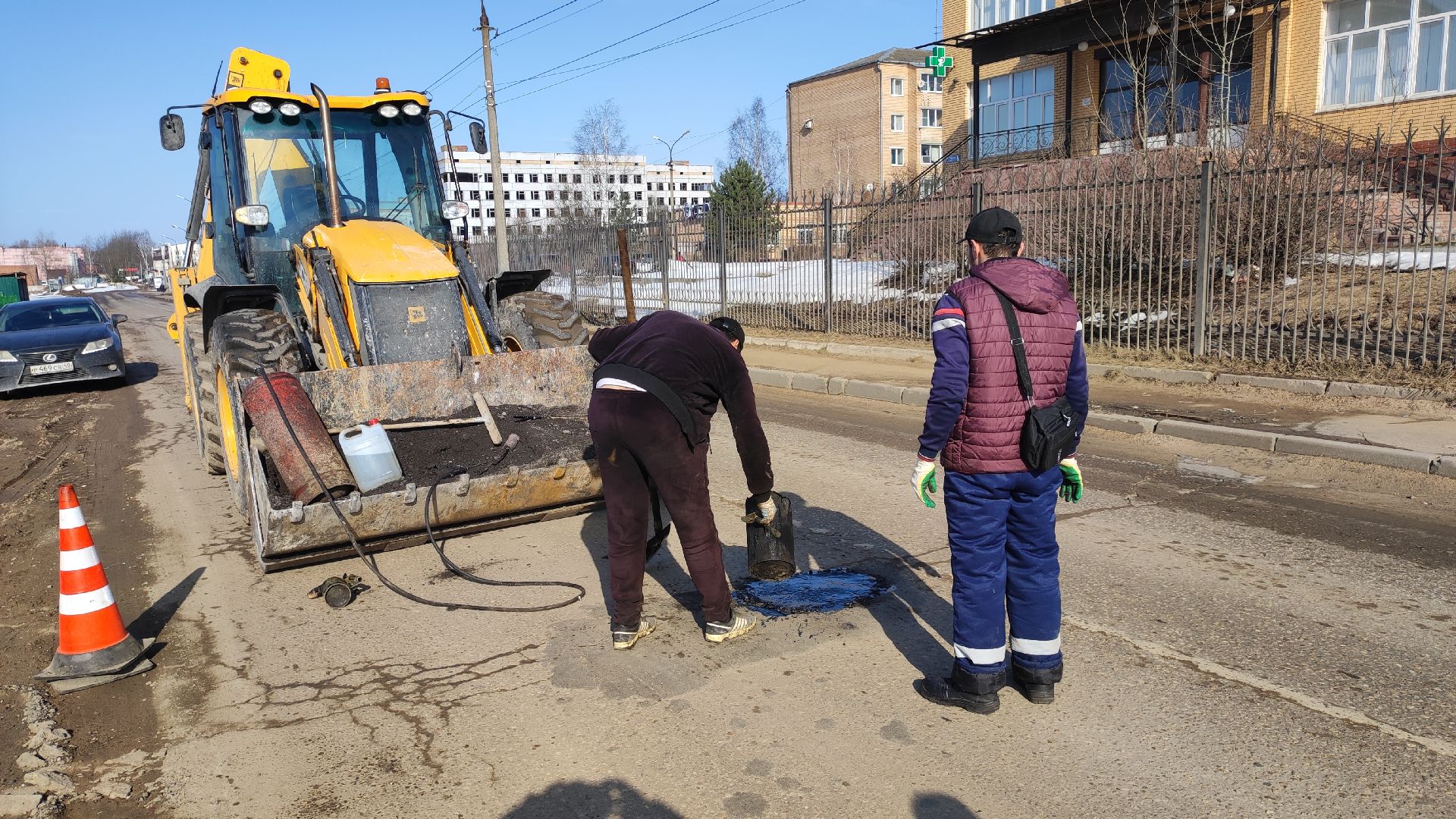 ямочный ремонт, волоколамск,