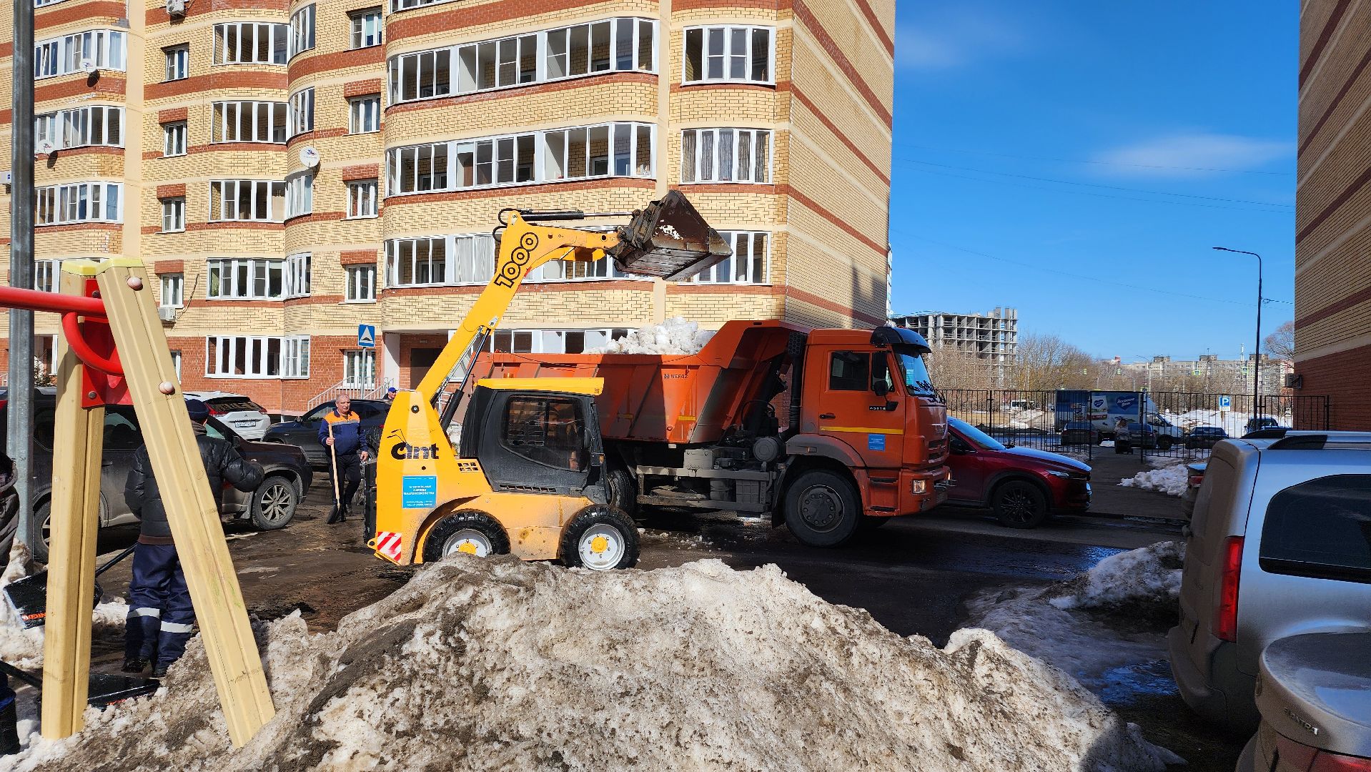 Егорьевск, Подмосковье, московская область, уборка снега, уборка снега и наледи,