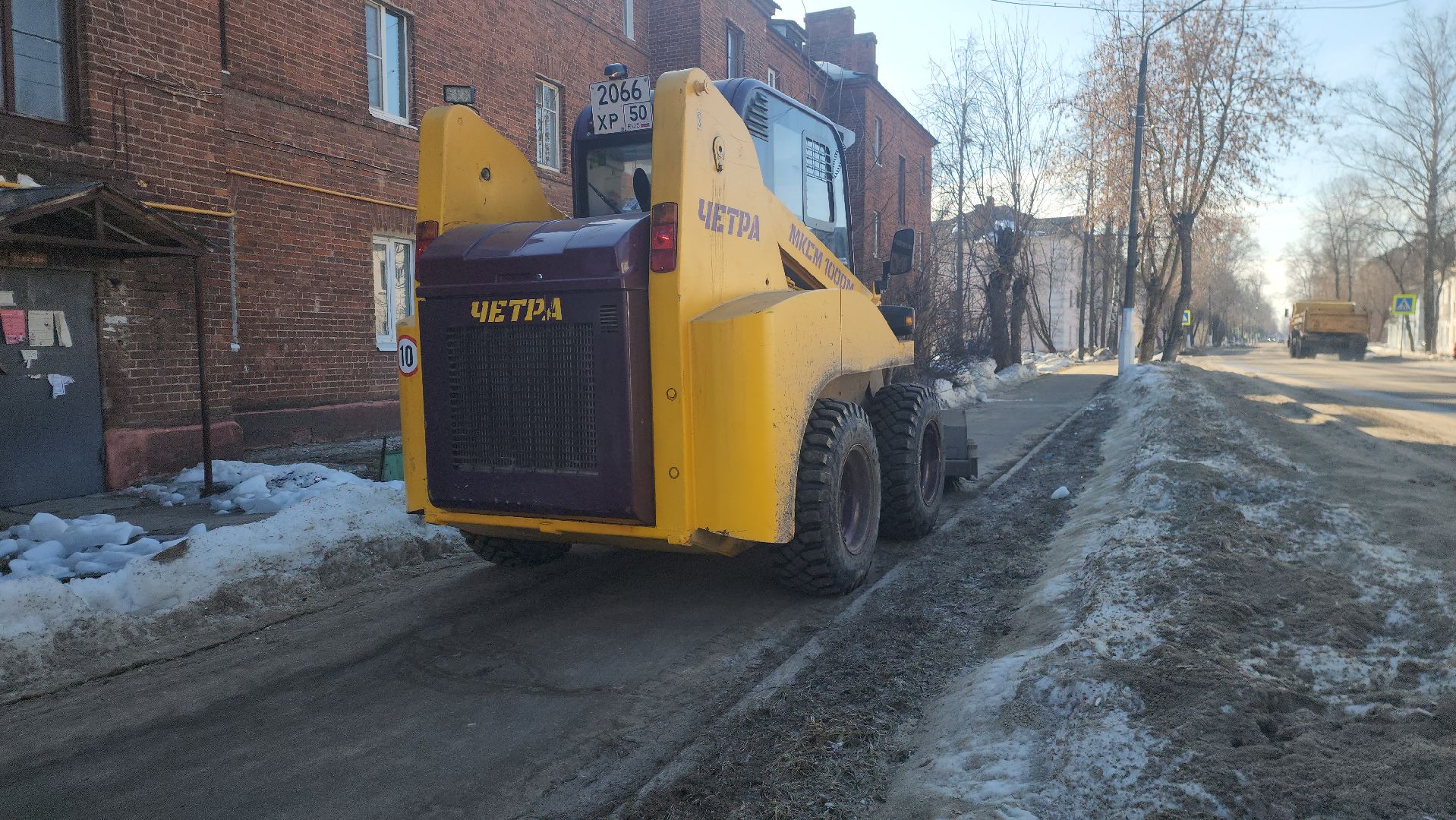 шатура, малая механизация, уборка города, уборка тротуаров, весна в движении, весенняя уборка в городе, жкх и благоустройство,