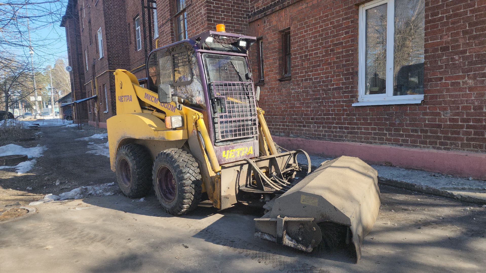 шатура, малая механизация, уборка города, уборка тротуаров, весна в движении, весенняя уборка в городе, жкх и благоустройство,