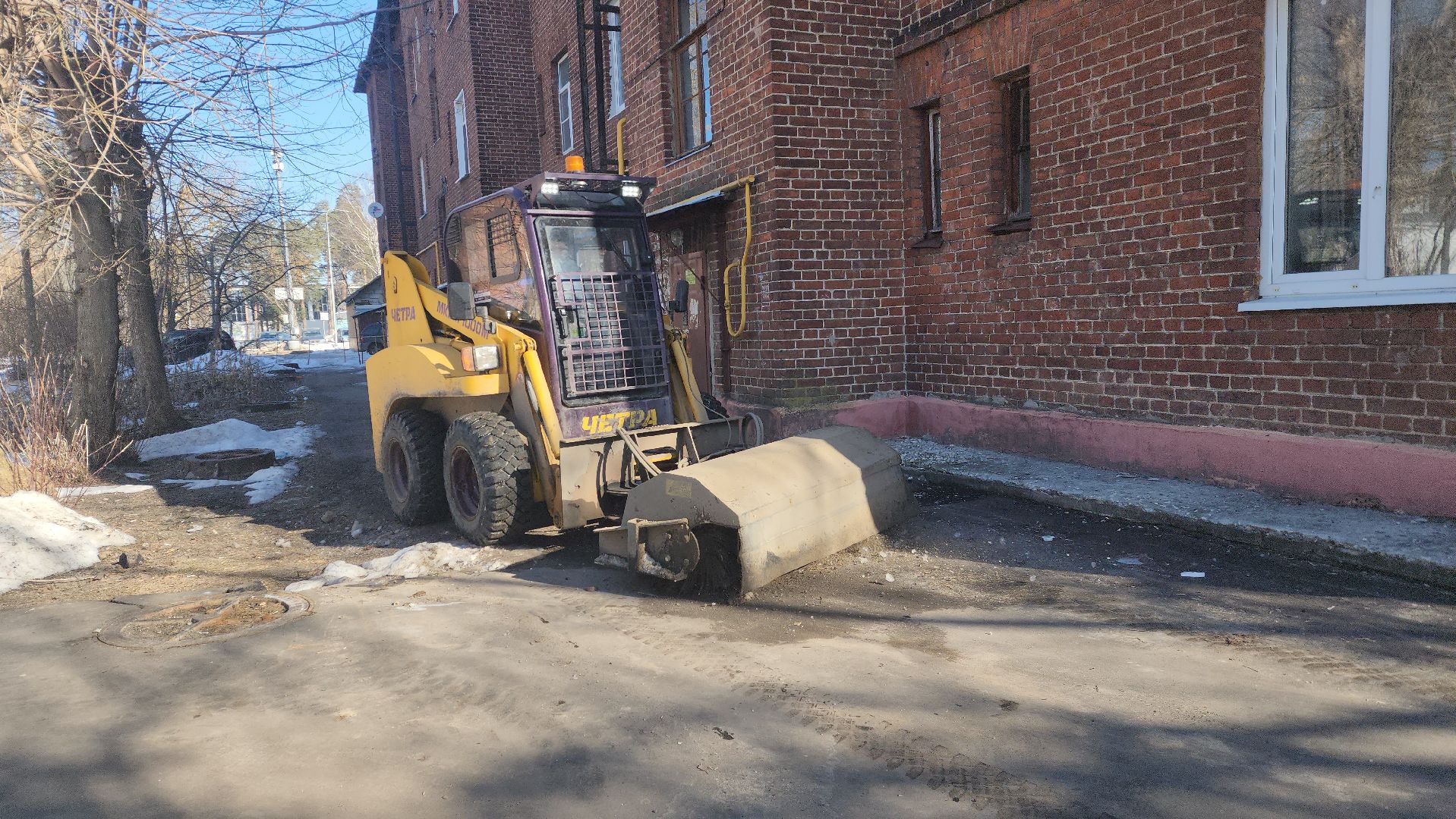 шатура, малая механизация, уборка города, уборка тротуаров, весна в движении, весенняя уборка в городе, жкх и благоустройство,