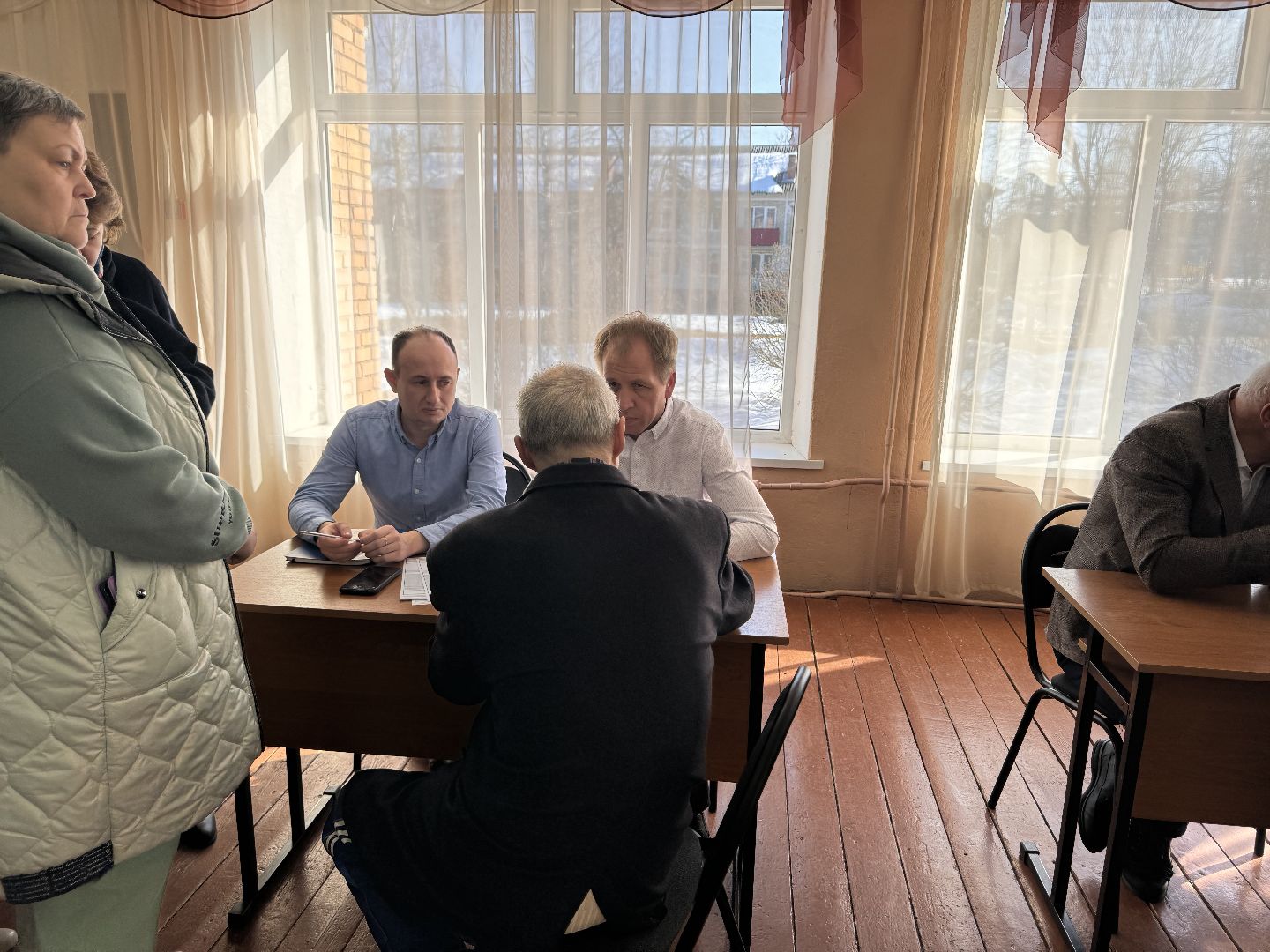 выездная администрация, встреча администрации с жителями, шаховская,