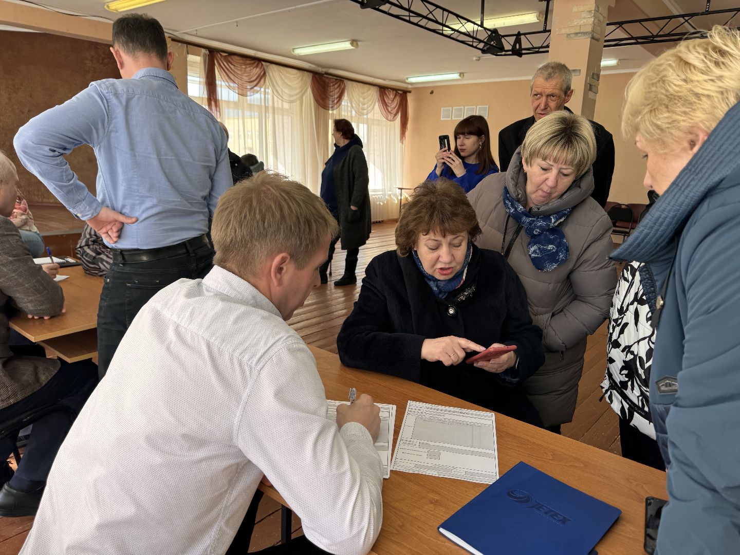 выездная администрация, встреча администрации с жителями, шаховская,