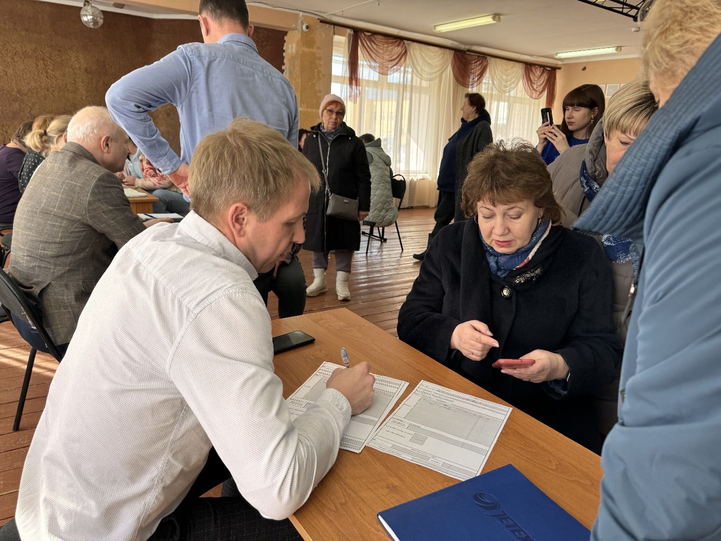 выездная администрация, встреча администрации с жителями, шаховская,