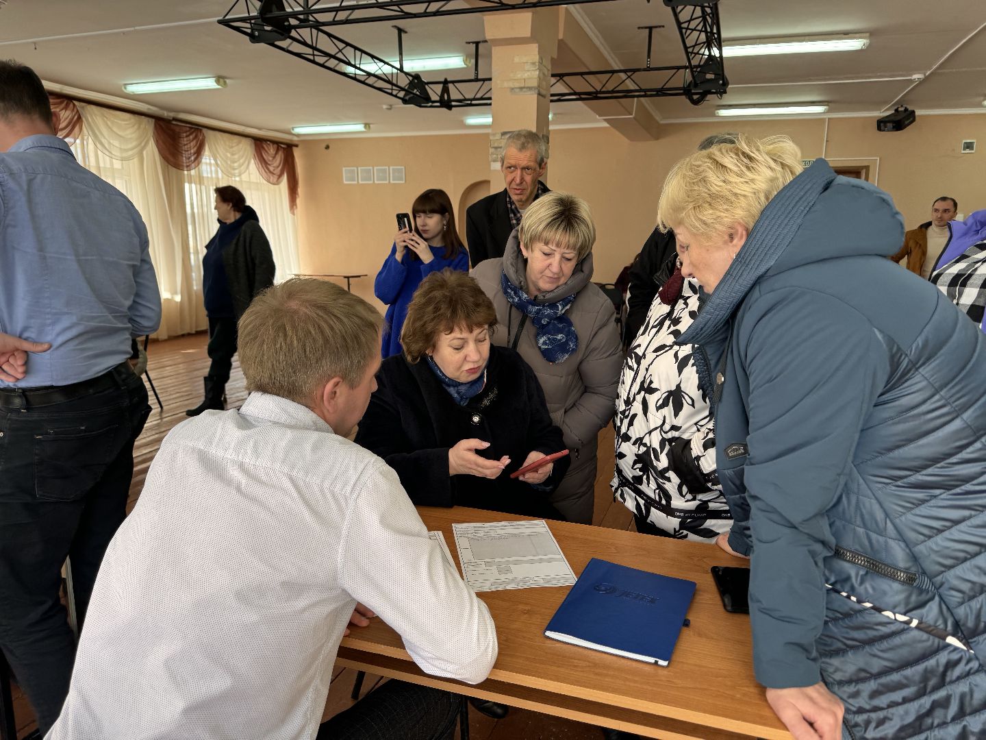 выездная администрация, встреча администрации с жителями, шаховская,