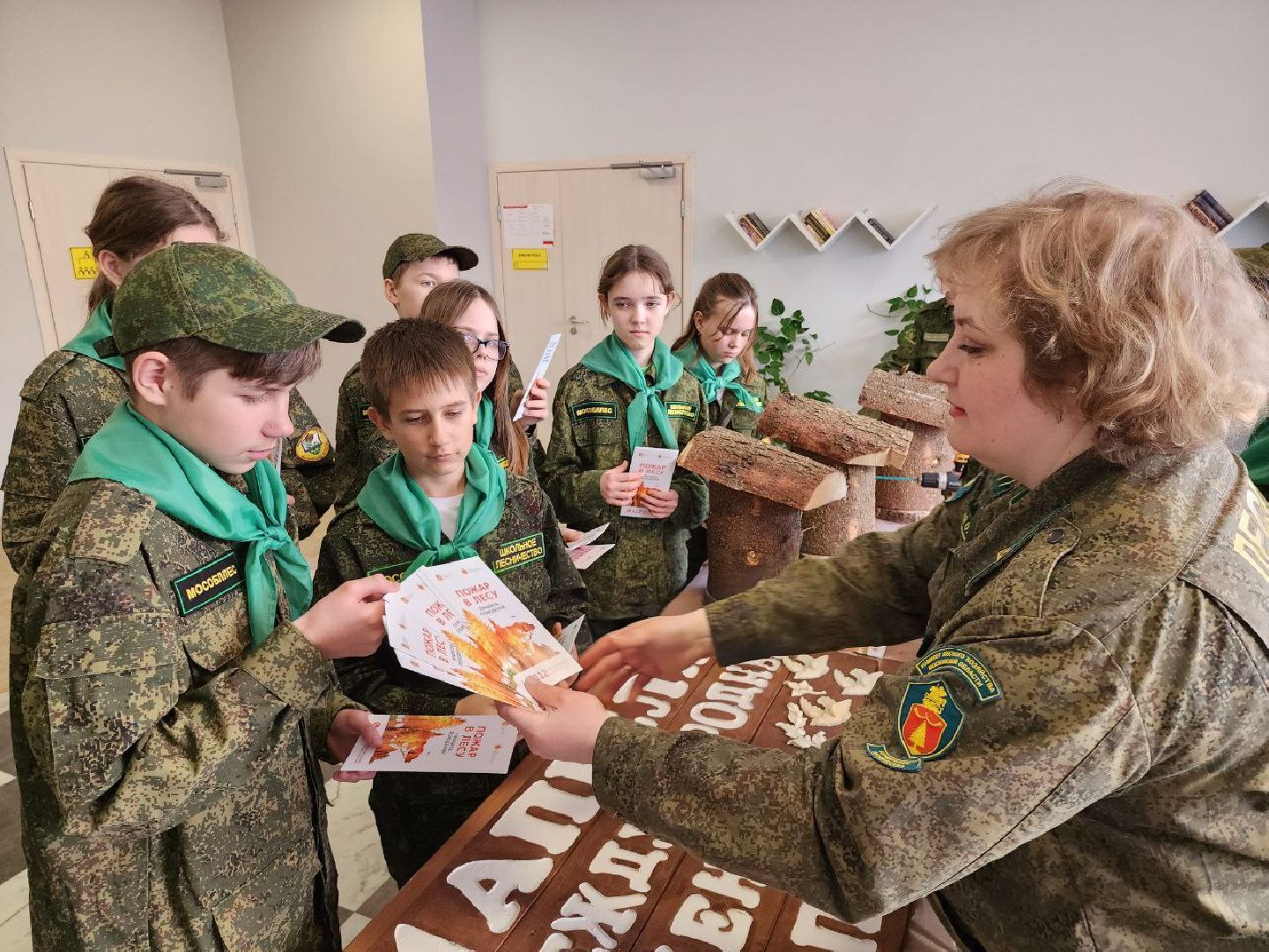можайск, можайский городской округ, подмосковье, школьные отряды, юные лесничие, международный день леса, образование, открытый урок, природа,