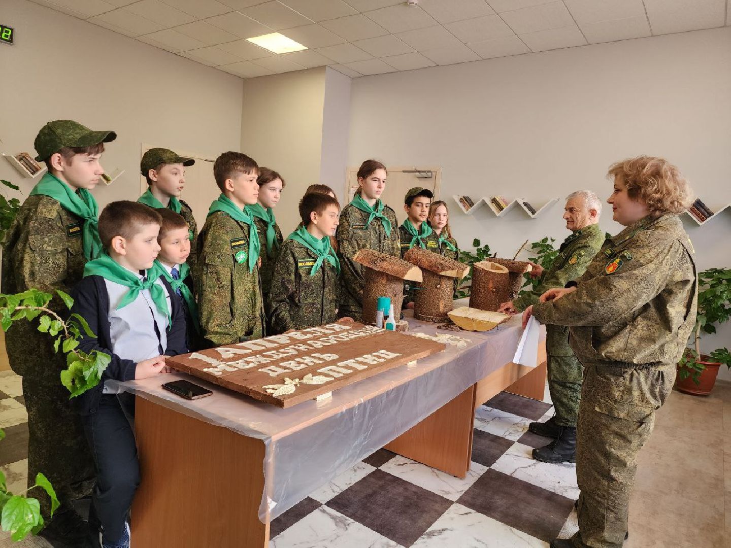 можайск, можайский городской округ, подмосковье, школьные отряды, юные лесничие, международный день леса, образование, открытый урок, природа,