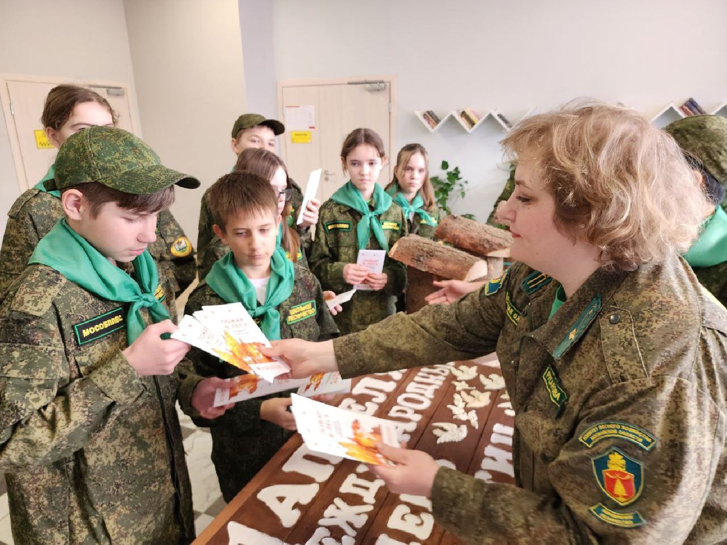 можайск, можайский городской округ, подмосковье, школьные отряды, юные лесничие, международный день леса, образование, открытый урок, природа,