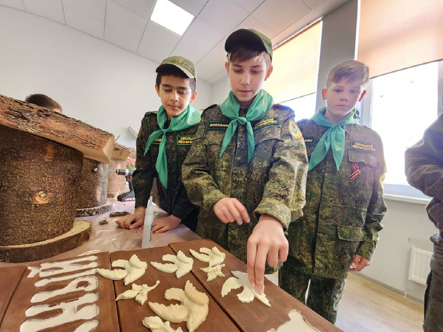можайск, можайский городской округ, подмосковье, школьные отряды, юные лесничие, международный день леса, образование, открытый урок, природа,