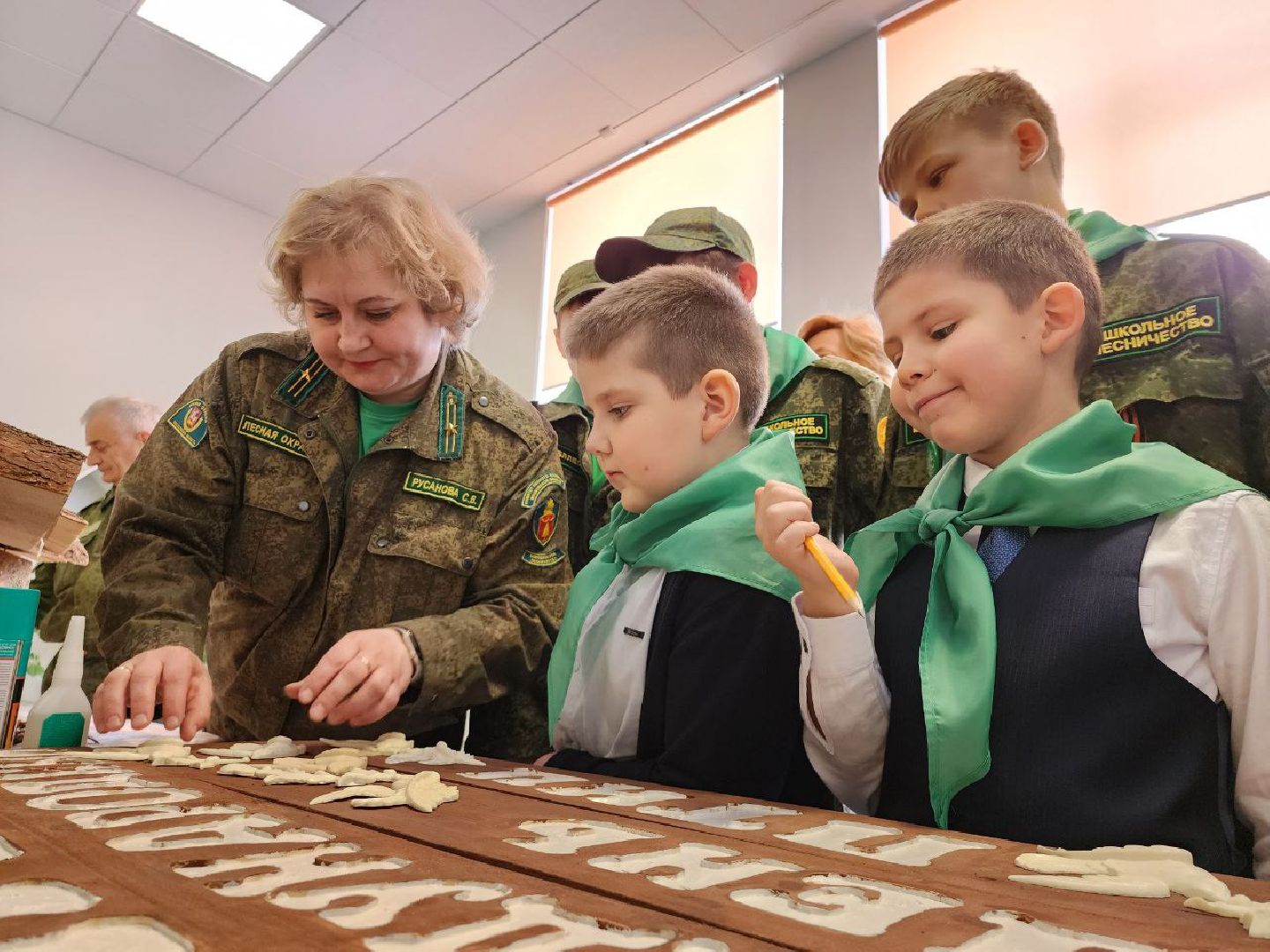 можайск, можайский городской округ, подмосковье, школьные отряды, юные лесничие, международный день леса, образование, открытый урок, природа,
