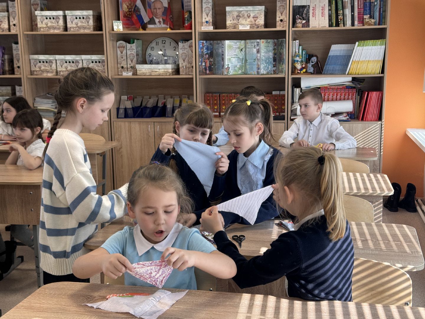 шаховская, мастер класс, дети,