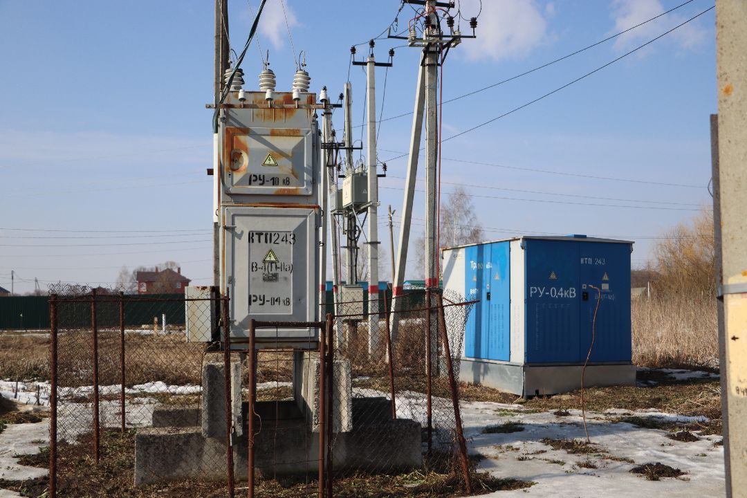 Серебряные Пруды, Тополя, электроподстанция