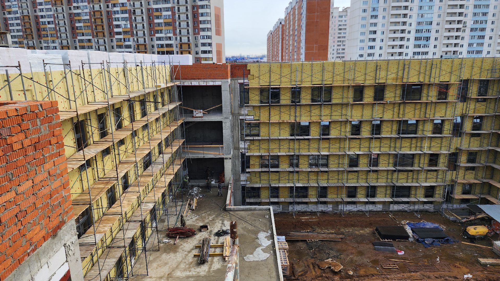 Домодедово, Новая школа, Строительство школы, ЖК Домодедово парк, Здание школы, Новый корпус, Подмосковье, Образование, Нацпроект Образование, Школа, экономика, Экономика округа,