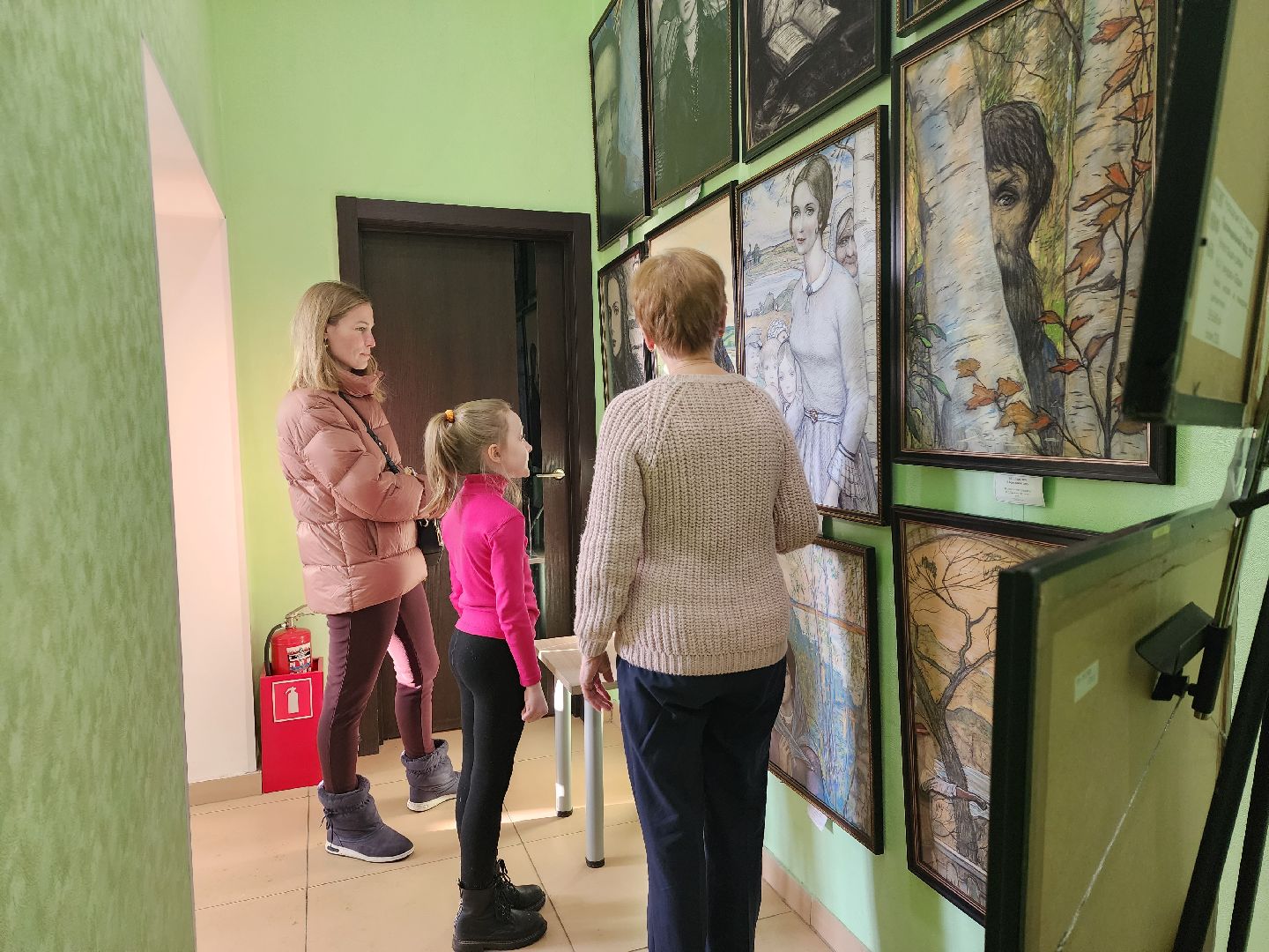 пушкино, художественная выставка, библиотека, русская культура, литература,