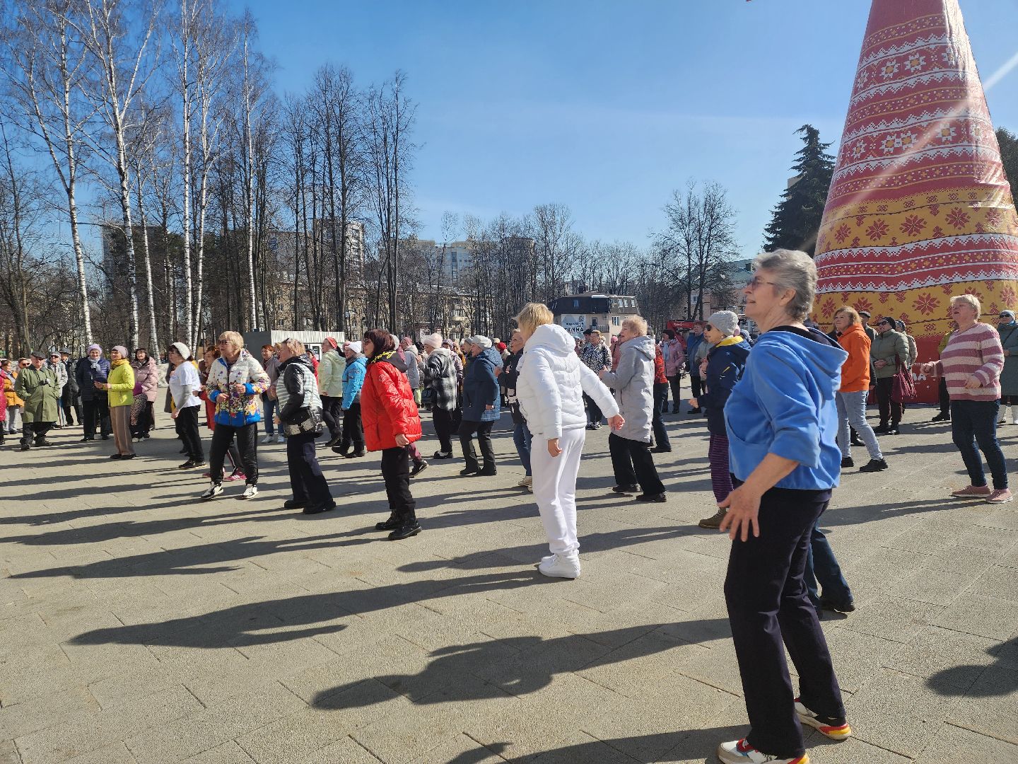 пушкино, активное долголетие, день открытых дверей, центральный парк, пожилые люди, творчество, спорт, танцы,